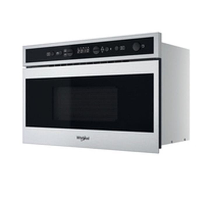 Microondas empotrable - WHIRLPOOL W6MN840 - Gris y negro - 22 L - 750 W - Grill 700 W - Acero inoxidable antihuellas 1 Microondas empotrable - WHIRLPOOL W6MN840 - Gris y negro - 22 L - 750 W - Grill 700 W - Acero inoxidable antihuellas 1