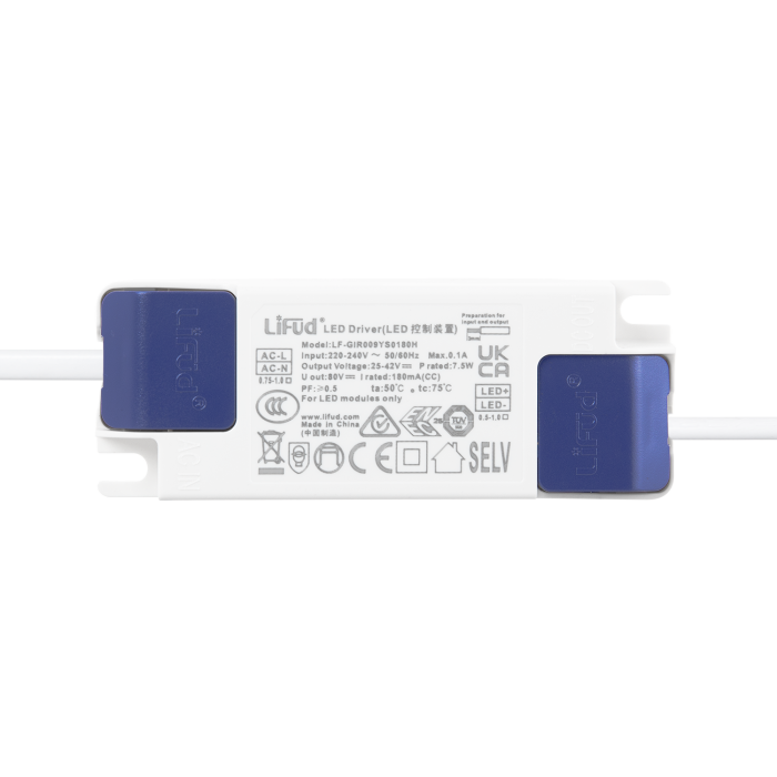 Downlight LED 7W 140Lm/W Driver LIFUD Flicker Free 6000ºK [HO-DL01-LI-7W-CW] 2