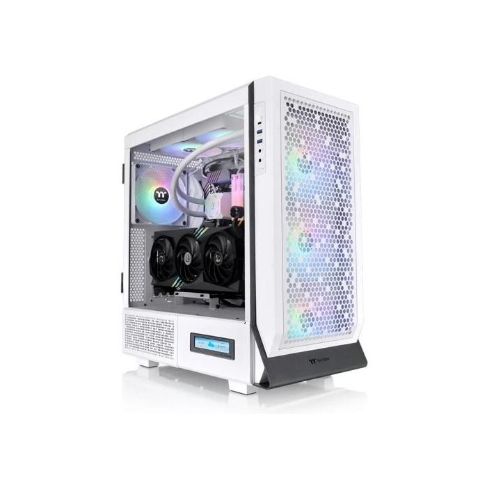Thermaltake Ceres 500 TG ARGB Snow White - Torre Midi ATX de Cristal Templado, Color Blanco 0 Thermaltake Ceres 500 TG ARGB Snow White - Torre Midi ATX de Cristal Templado, Color Blanco 0