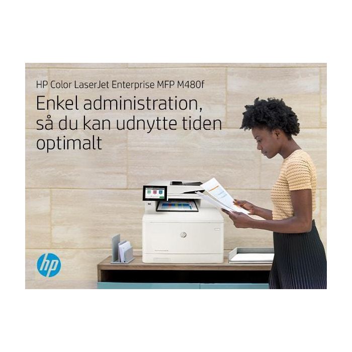 HP Color LaserJet Enterprise M480F Multifunción Impresora Láser Color, Copiadora, Escáner y Fax 57