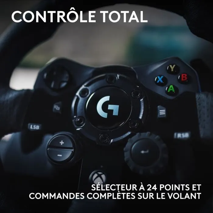 Logitech G Volante G923 con TRUFORCE para Xbox Series X, Xbox One y PC 5