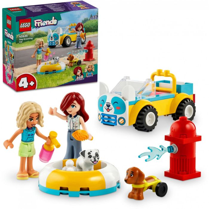 LEGO 42635 Juguete Set Peluquería Canina Móvil Friends con 2 Minipersonajes, 2 Perros y Accesorios para Niños +4 años 3 LEGO 42635 Juguete Set Peluquería Canina Móvil Friends con 2 Minipersonajes, 2 Perros y Accesorios para Niños +4 años 3