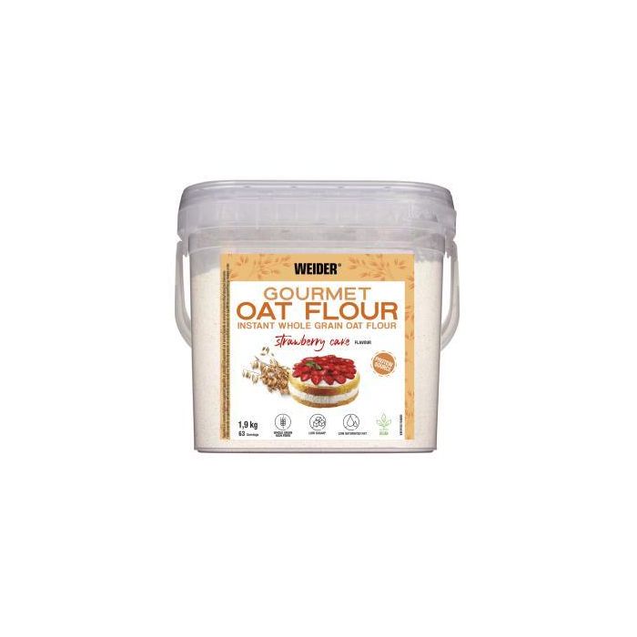 Weider Harina De Avena Tarta De Fresa 1,9Kg. Weider Harina De Avena Tarta De Fresa 1,9Kg.