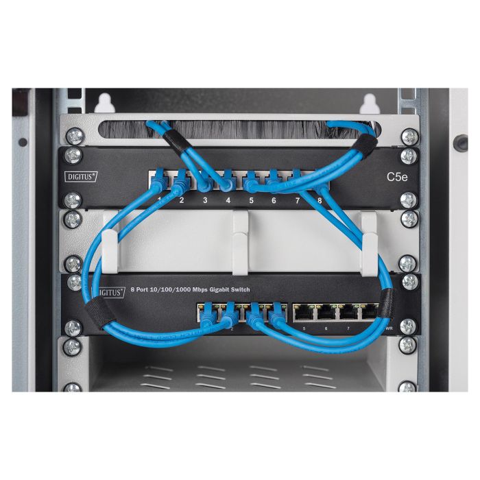 Digitus Switch 8 Puertos Gigabit 80W PoE Gestionado Negro Digitus Switch 8 Puertos Gigabit 80W PoE Gestionado Negro
