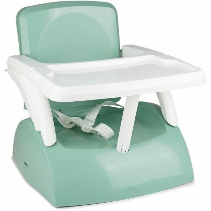 Thermobaby Asiento Elevador Gusto 2 en 1 Verde Salvia Escalable y Transportable para Bebé