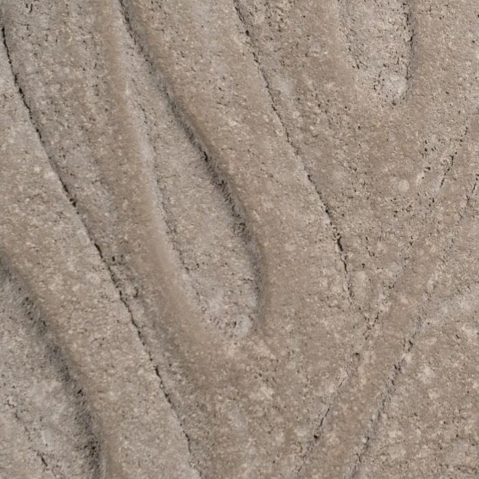 Jarrón Hojas Gris Cerámica Decoración 31 X 30 cm