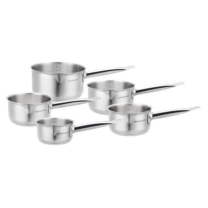 Arthur Martin Set de 5 cacerolas 1 Arthur Martin Set de 5 cacerolas 1