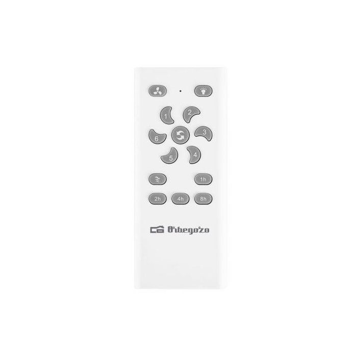 Orbegozo CP 109120 Ventilador de Techo 120 cm 35W 5 Aspas, LED, Mando a distancia, Temporizador, Reversible Invierno/Verano, Motor DC, Negro 2