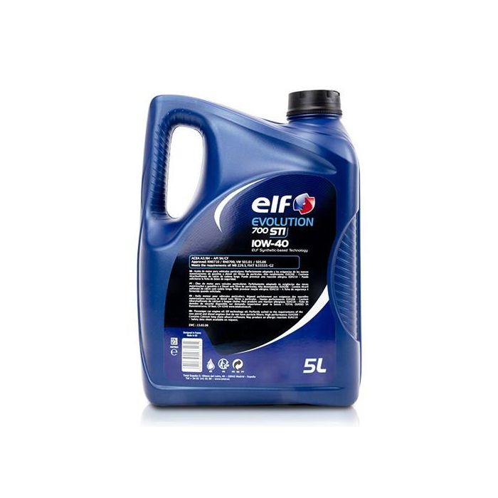 Elf Evo 700 Seti 10 W40 5 L Cs3 ACELF700STI10W405L 1 Elf Evo 700 Seti 10 W40 5 L Cs3 ACELF700STI10W405L 1