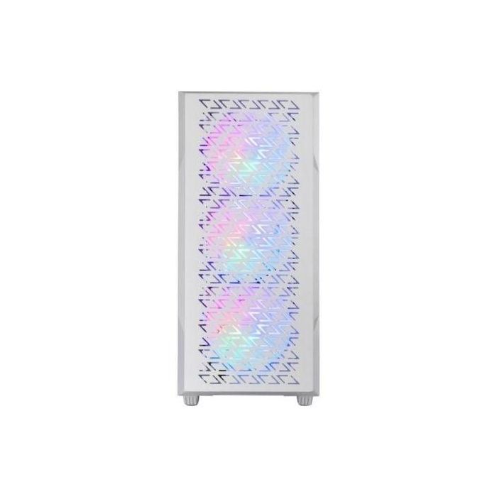 Mars Gaming MC-GEO Semitorre Blanca con panel cristal templado, 4 ventiladores FRGB Rainbow de 120mm, ATX 1 Mars Gaming MC-GEO Semitorre Blanca con panel cristal templado, 4 ventiladores FRGB Rainbow de 120mm, ATX 1