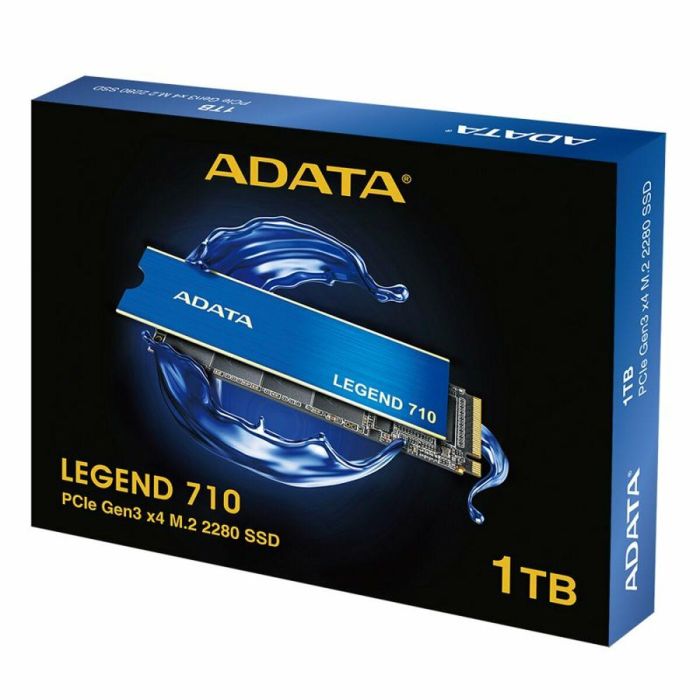 Adata LEGEND 710 Disco Duro Interno SSD 1TB NVMe PCIe Gen3 x4, Lectura 2400MB/s, Escritura 1800MB/s 1
