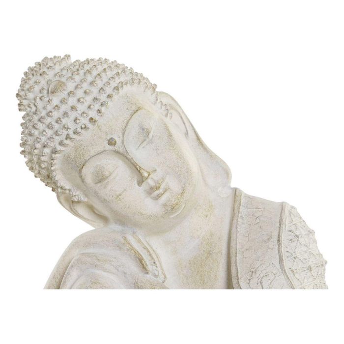 Figura Decorativa DKD Home Decor Gris Buda Resina (17 x 17 x 26 cm) 4 Figura Decorativa DKD Home Decor Gris Buda Resina (17 x 17 x 26 cm) 4