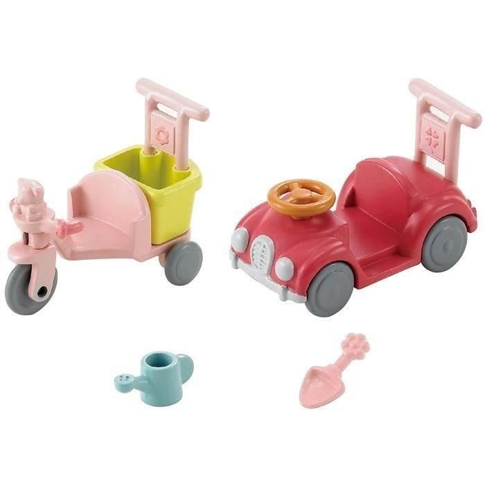 FAMILIAS SYLVANIANAS 5040 Baby Tricycle & Mini Car 2