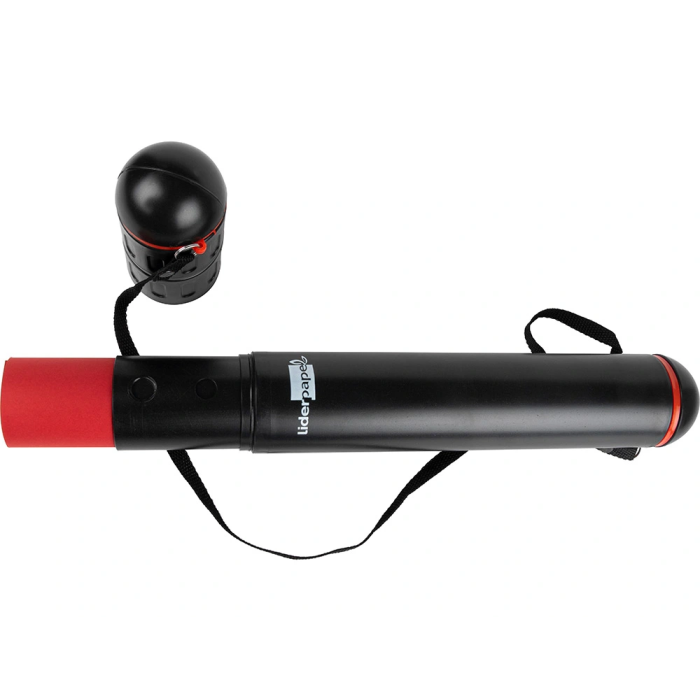 Liderpapel Portaplanos Plástico Negro Diámetro 5 x 40 cm No Extensible 6