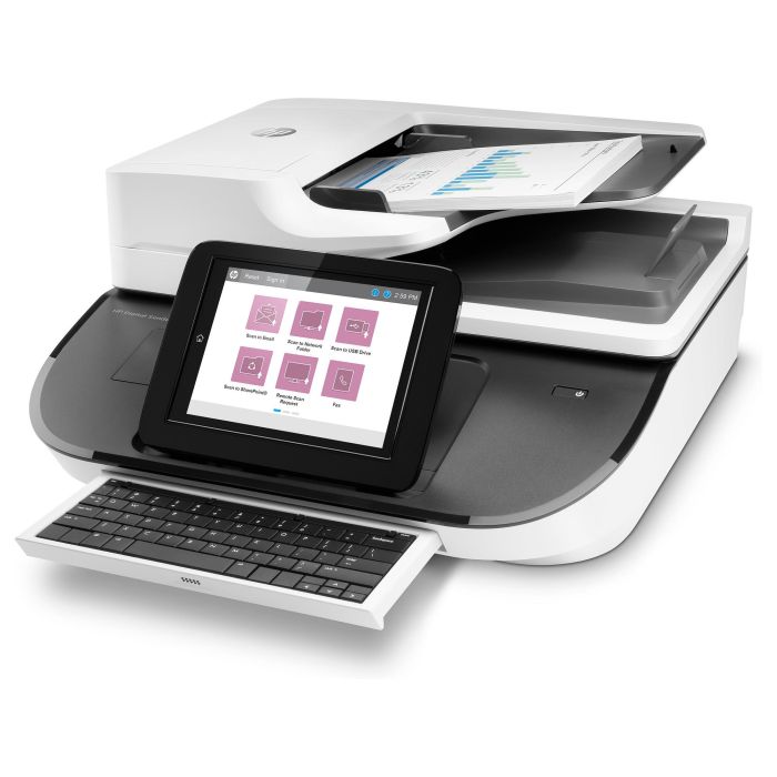 HP Digital Sender Flow 8500fn2 Document Scanner | Escáner plano y ADF | 600x600 DPI | Negocios | Imprime 10000 páginas/mes 7