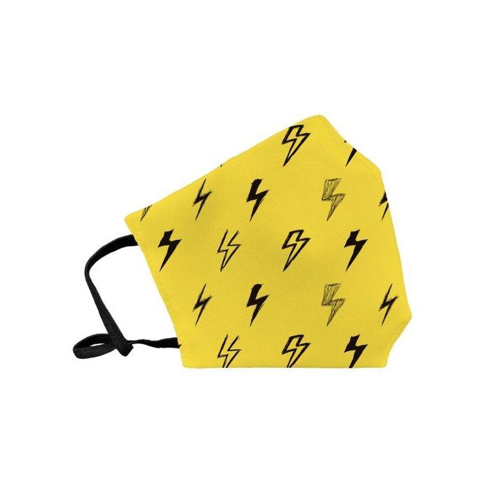 Mascarilla De Proteccion Reutilizable Fuli Mediana Talla M Storm Amarilla