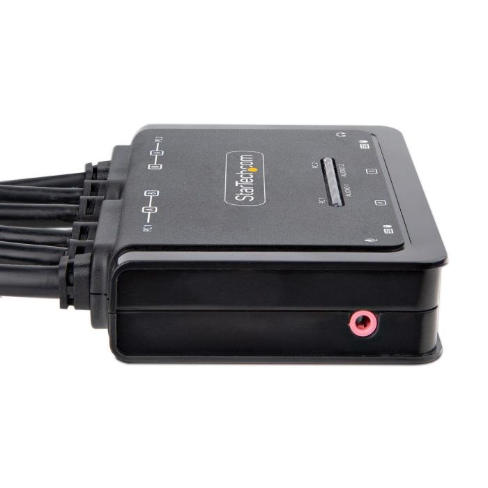 Switch KVM Startech C2-DD46-UA2-CBL-KVM 1,5 m 4 Switch KVM Startech C2-DD46-UA2-CBL-KVM 1,5 m 4