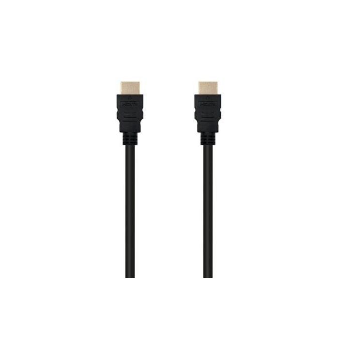 Nanocable 10.15.1703 Cable HDMI v1.4 Alta Velocidad Macho-Macho 3m Negro con soporte 4K, 3D, ARC, Dolby True-HD y DTS-HD 1 Nanocable 10.15.1703 Cable HDMI v1.4 Alta Velocidad Macho-Macho 3m Negro con soporte 4K, 3D, ARC, Dolby True-HD y DTS-HD 1