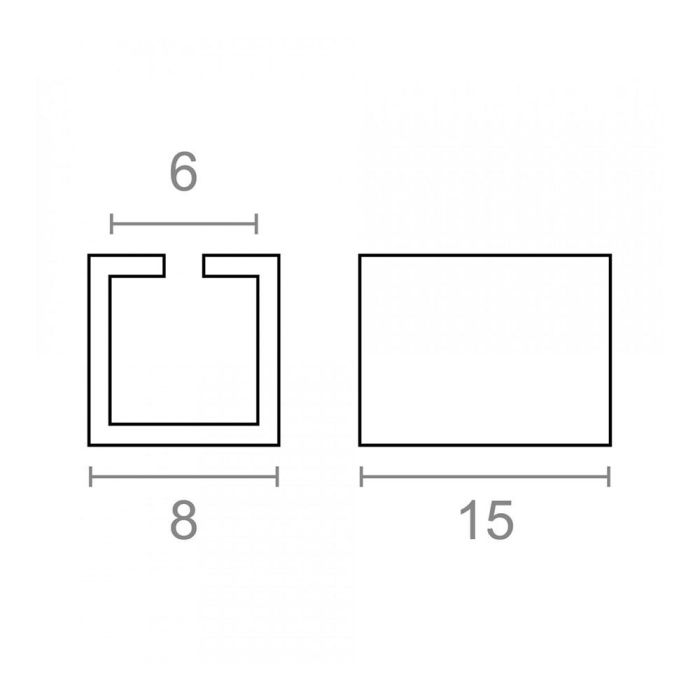 Reductor cuadradillo zincado cdd07 8-6mm 2 Reductor cuadradillo zincado cdd07 8-6mm 2