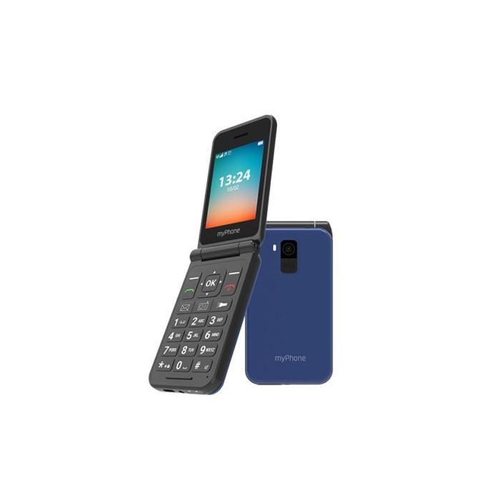 Myphone Flip LTE Teléfono Móvil Plegable 2.8" Pantalla, 4G VoLTE, Dual SIM, Botón SOS, Batería 1000mAh 1