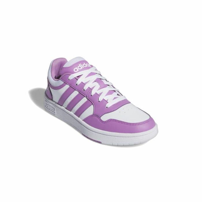 Zapatillas Deportivas Mujer Adidas Hoops 3.0 Blanco 3
