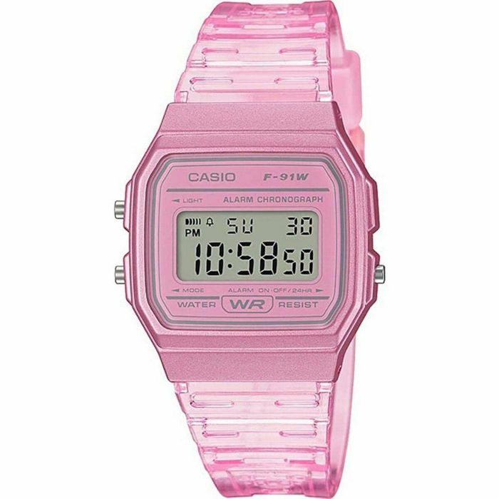 Reloj Mujer Casio F-91WS-4EF 0 Reloj Mujer Casio F-91WS-4EF 0