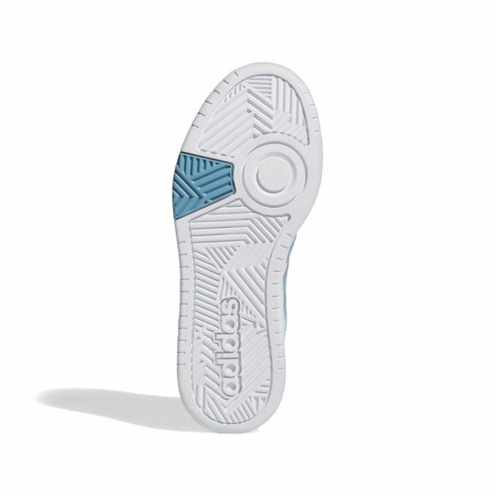Zapatillas Deportivas Mujer Adidas Hoops 3.0 Azul Blanco 5