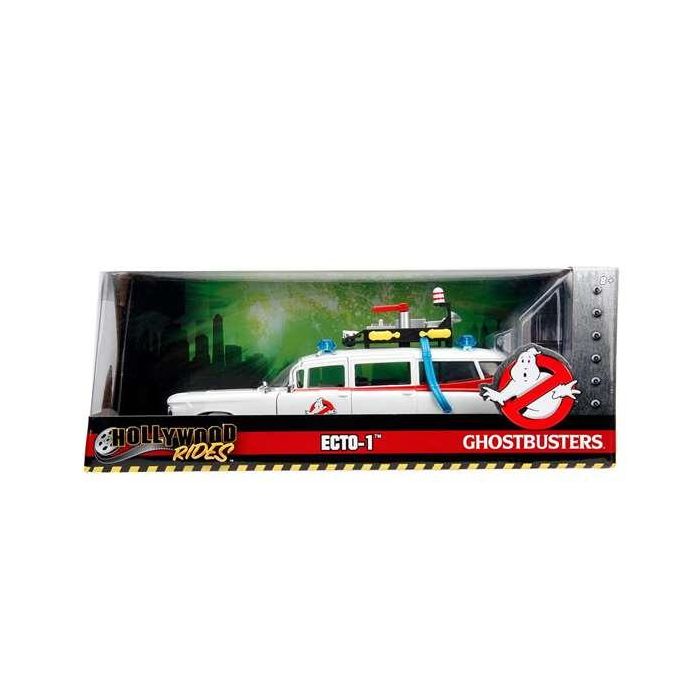 Coche metal cazafantasmas ecto 1 escala 1:24 23 x 10 x 8,5 cm Coche metal cazafantasmas ecto 1 escala 1:24 23 x 10 x 8,5 cm