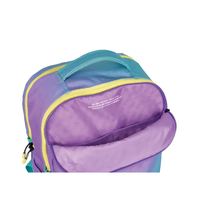 Milan Mochila Milan Coleccion Sunset 5 Cremalleras 25L Turquesa 454x280x200mm 1