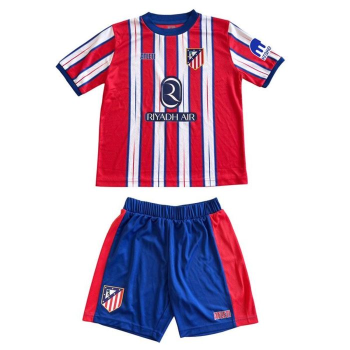 Set Equipación de Fútbol para Niños Atlético Madrid Home 24/25 Rojo 0 Set Equipación de Fútbol para Niños Atlético Madrid Home 24/25 Rojo 0