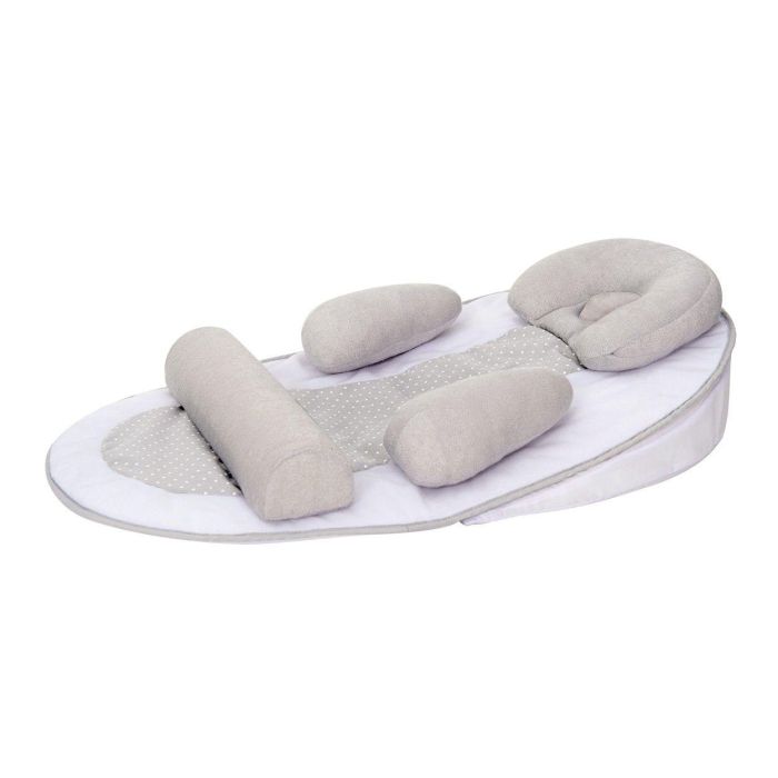 Tinéo - Cocoón de sueño para bebés, cuña de bebé, 10 °, escalable, ajustable, extraíble, 0-3 meses, Baby Tete Hold, 58x40cm 2 Tinéo - Cocoón de sueño para bebés, cuña de bebé, 10 °, escalable, ajustable, extraíble, 0-3 meses, Baby Tete Hold, 58x40cm 2
