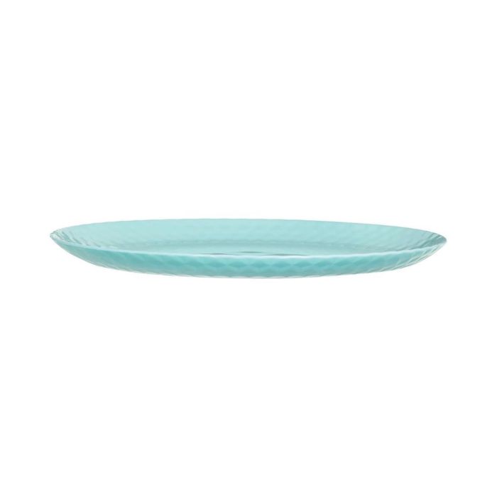 Plato Llano Opal Pampille Turquesa Luminarc 25 cm 1 Plato Llano Opal Pampille Turquesa Luminarc 25 cm 1