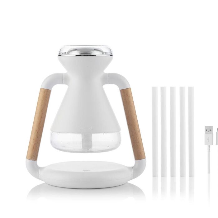 Humidificador Difusor de Aromas y Cargador Inalámbrico 3 en 1 Misvolt InnovaGoods 3 Humidificador Difusor de Aromas y Cargador Inalámbrico 3 en 1 Misvolt InnovaGoods 3