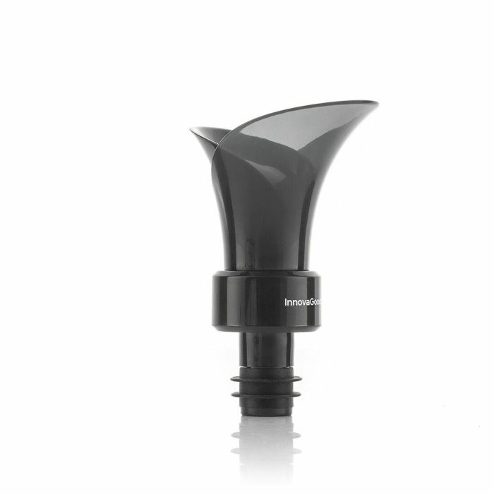 Pack Sacacorchos Eléctrico para Botellas de Vino y Tapón Dispensador Aireador de Vino 2 en 1 InnovaGoods 1
