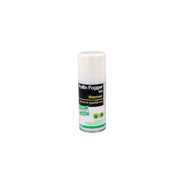 Stangest Pulfin Fogger Igr Insecticida Larvicida 150 mL con Tetrametrina y Cifenotrin