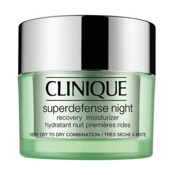 Clinique Superdefense Crema de Noche Anti-Edad para Primeros Signos del Envejecimiento con Antioxidantes 50 mL