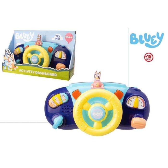Volante actividades bluey con sonidos. 1