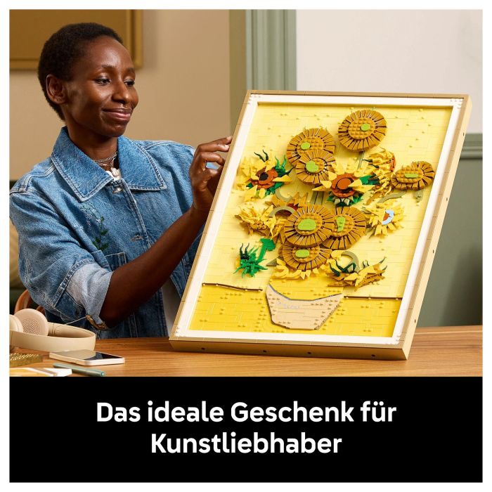 Lego 31215 Vincent van Gogh Girasoles - Arte mural, Construcción para adultos 37