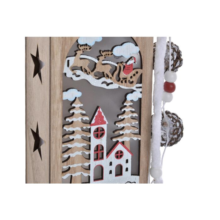 Decoracion Luminosa Navidad Fantasia DKD Home Decor Natural 7 x 50 x 11 cm 2