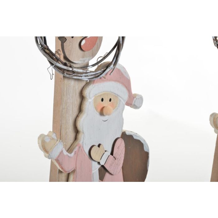 Farola Navidad Fantasia DKD Home Decor 45 x 7 x 15 cm (3 Unidades) 4