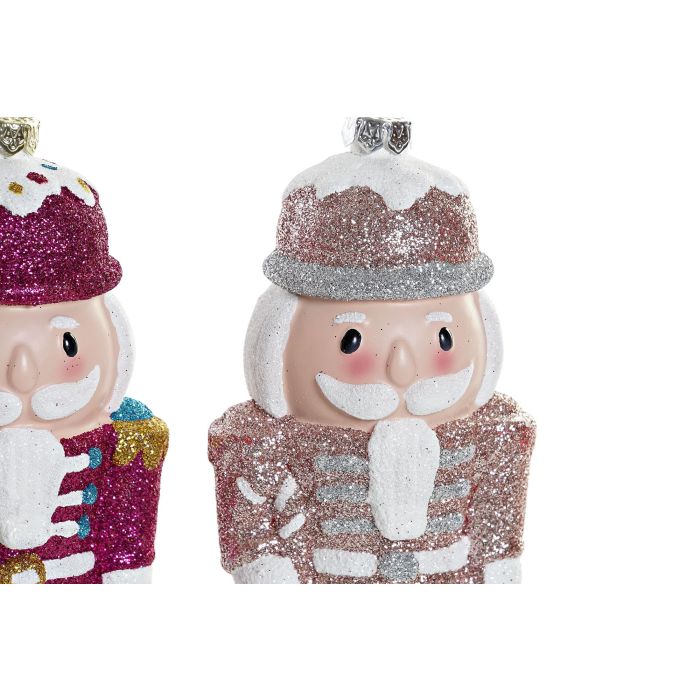 Decoracion Colgante Navidad Fantasia DKD Home Decor Multicolor 4 x 11.5 x 6 cm (36 Unidades) 1 Decoracion Colgante Navidad Fantasia DKD Home Decor Multicolor 4 x 11.5 x 6 cm (36 Unidades) 1