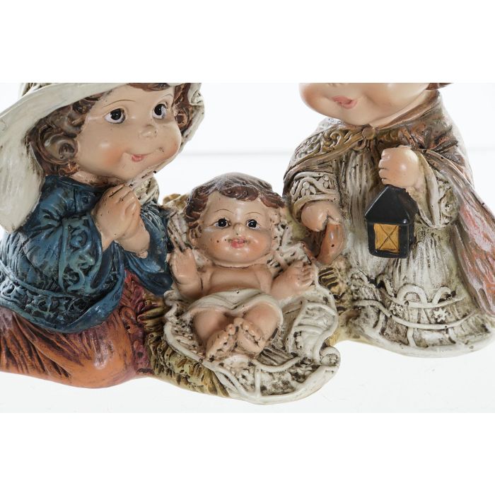 Nacimiento Navidad Tradicional DKD Home Decor Multicolor 6 x 8 x 11 cm 2