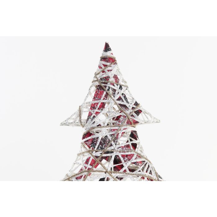 Arbol Navidad Alpina DKD Home Decor Natural Blanco 10 x 50 x 40 cm 2