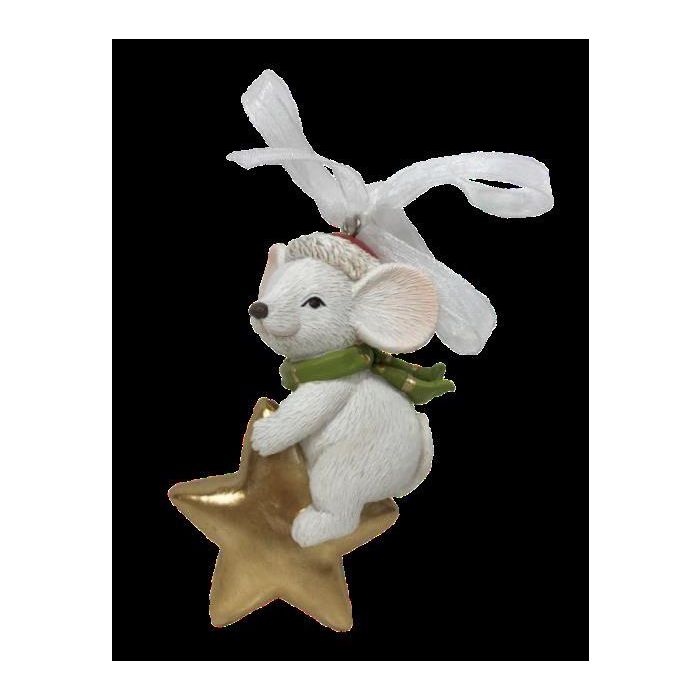 Figura Navidad Fantasia DKD Home Decor 4.5 x 9 x 7 cm (6 Unidades) 2