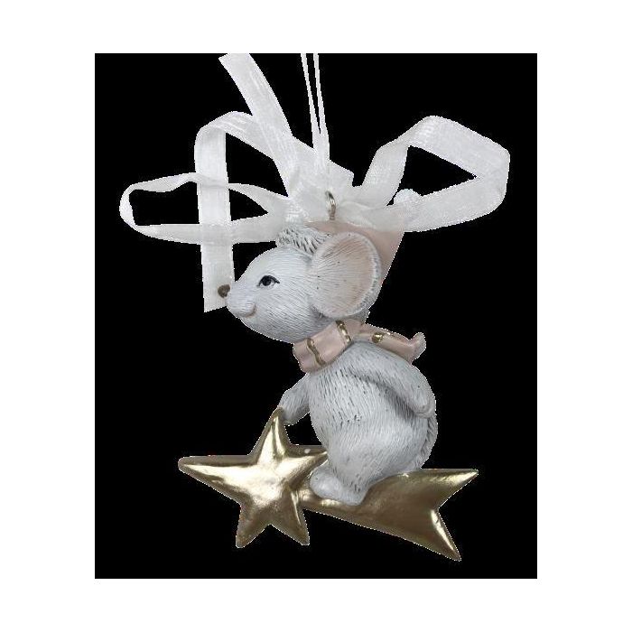 Figura Navidad Fantasia DKD Home Decor 4.5 x 9 x 7 cm (6 Unidades)