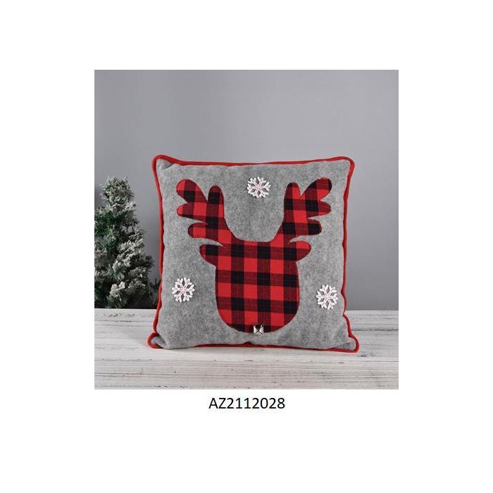 Cojin Navidad Alpina DKD Home Decor 15 x 40 x 40 cm