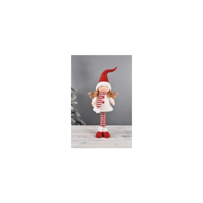 Figura Navidad Tradicional DKD Home Decor Blanco 9 x 55 x 20 cm