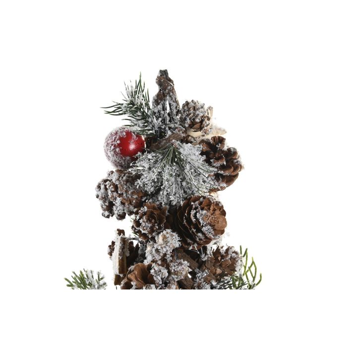 Arbol Navidad Tradicional DKD Home Decor Rojo Natural 19 x 50 x 19 cm 1