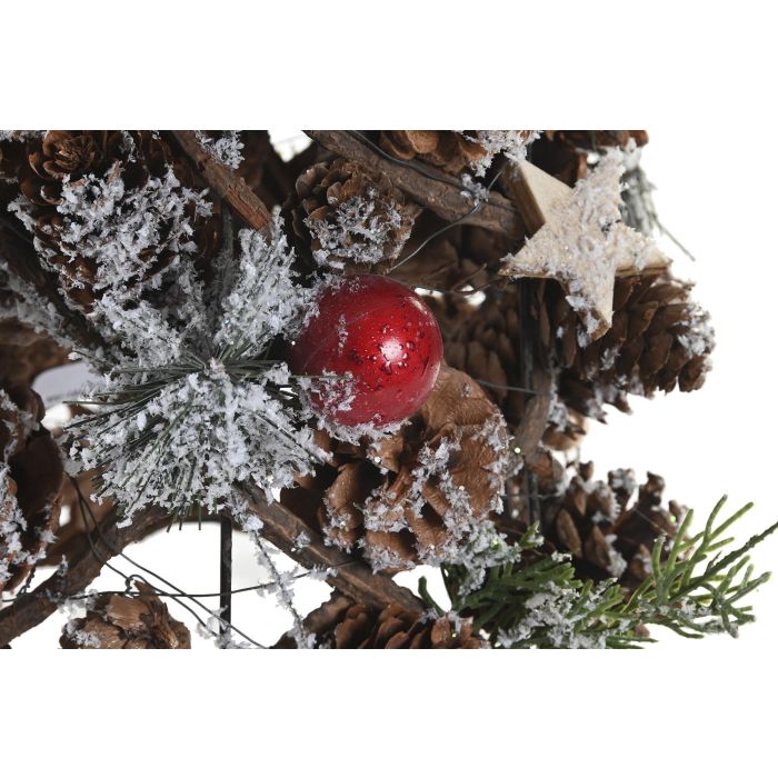 Arbol Navidad Tradicional DKD Home Decor Rojo Natural 19 x 50 x 19 cm 2