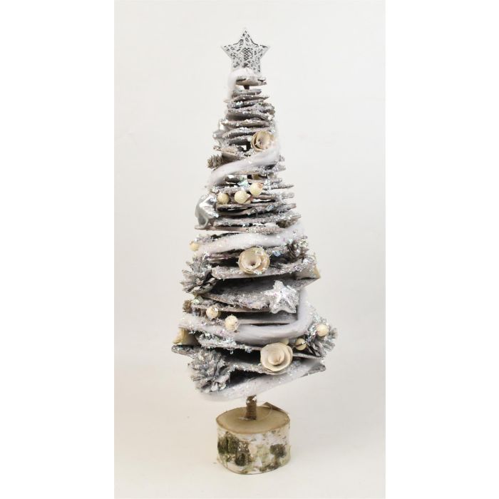 Arbol Navidad Alpina DKD Home Decor Natural 21 x 52 x 21 cm